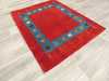 Authentic Persian Hand Knotted Gabbeh Rug Size: 193 x 153cm- Rugs Direct