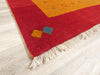 Authentic Persian Hand Knotted Gabbeh Rug Size: 201 x 149cm- Rugs Direct