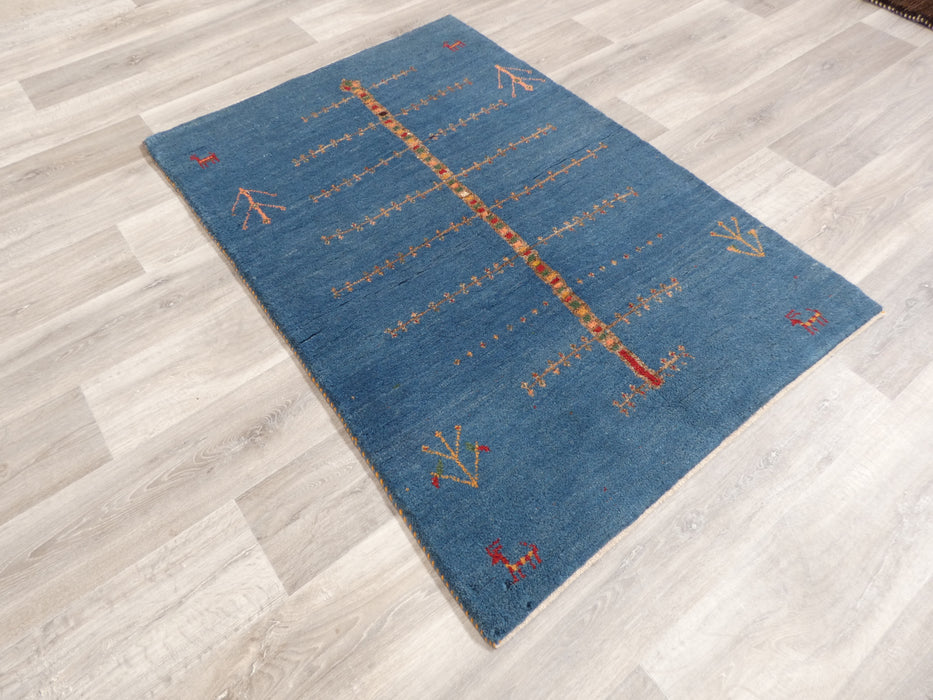 Authentic Persian Hand Knotted Gabbeh Rug Size: 149 x 100cm