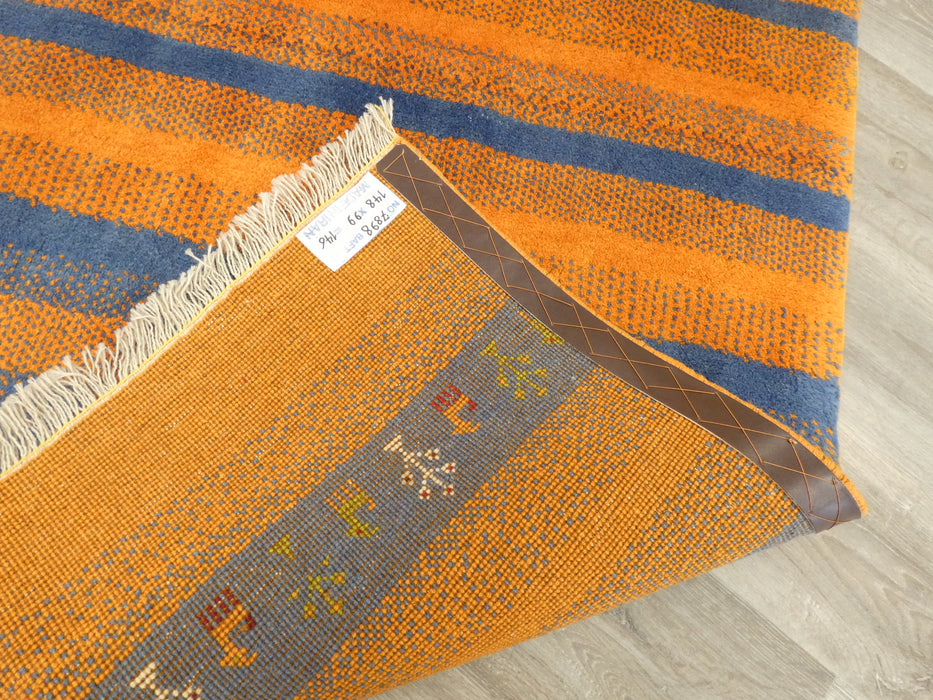 Authentic Persian Hand Knotted Gabbeh Rug Size: 148 x 99cm- Rugs Direct