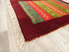 Authentic Persian Hand Knotted Gabbeh Rug Size: 90 x 63cm- Rugs direct