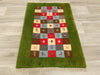 Authentic Persian Hand Knotted Gabbeh Rug Size: 114 x 82cm- Rugs Direct 