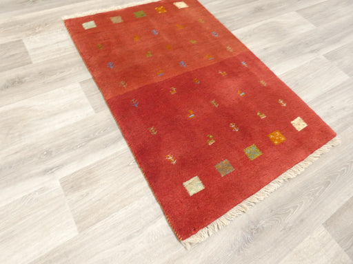 Authentic Persian Hand Knotted Gabbeh Rug Size: 122 x 81cm-Rugs Direct 