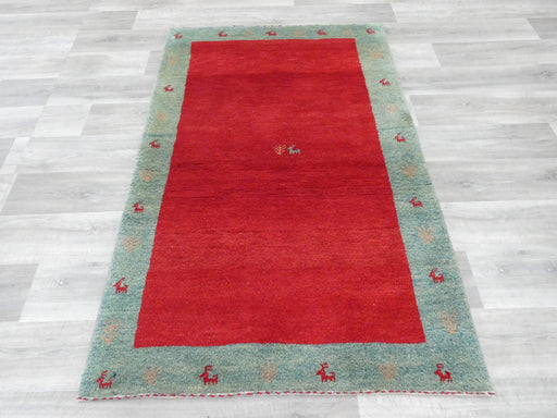 Authentic Persian Hand Knotted Gabbeh Rug Size: 178 x 119cm- Rugs Direct
