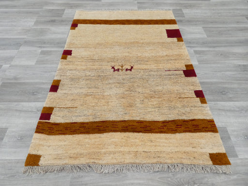 Authentic Persian Hand Knotted Gabbeh Rug Size: 175 x 119cm- Rugs Direct