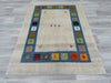 Authentic Persian Hand Knotted Gabbeh Rug Size: 196 x 150cm- Rugs Direct