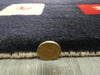 Authentic Persian Hand Knotted Gabbeh Rug Size: 92 x 60cm- Rugs Direct