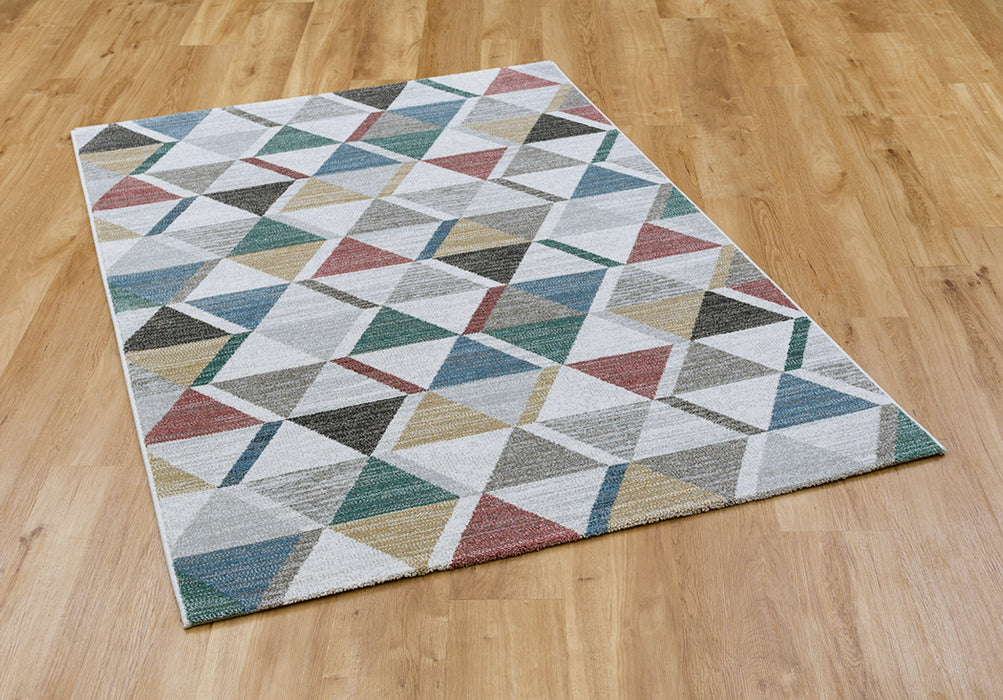 Multicolor checkered design Madison Rug-Modern Rug-Rugs Direct