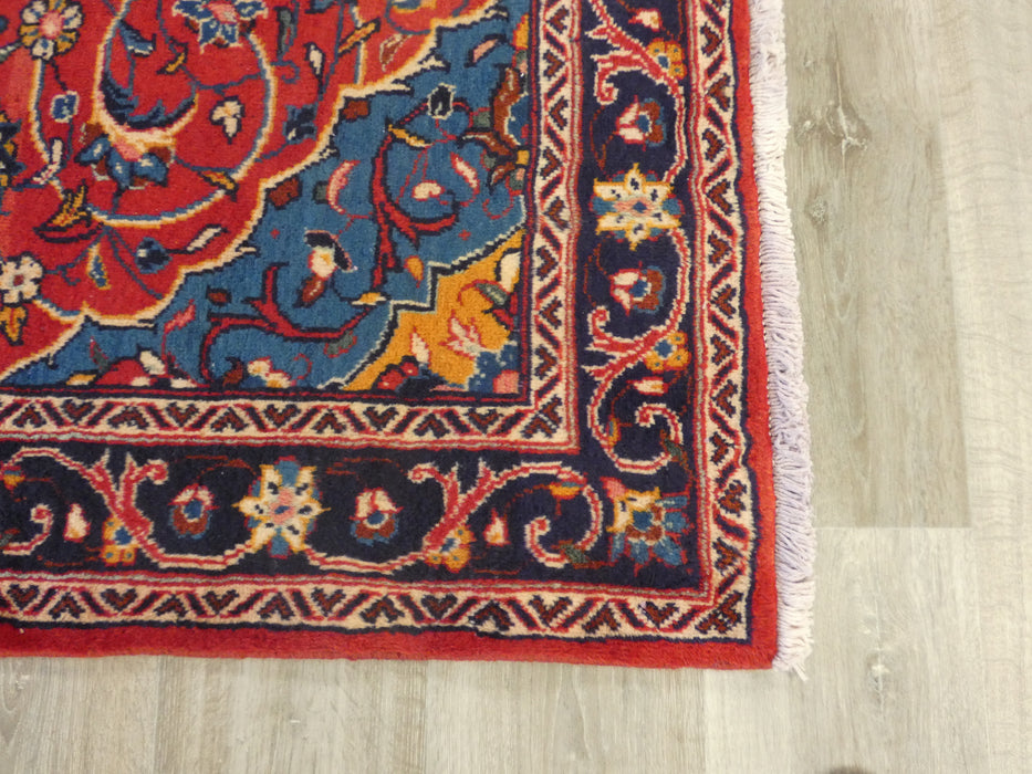 Persian Hand Knotted Sarouk Rug Size: 195 x 125cm-Persian Rug-Rugs Direct
