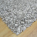 Twilight Shaggy Pearl Silver Ivory Mix Hallway Runner 80cm Wide x Cut to Order - Rugs Direct