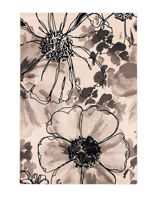 Gorgeous Floral Design Infinity Rug - Rugs Direct