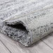 Monochrome Colour Mehari Shaggy Rug - Rugs Direct