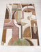 Galleria Modern Abstract Face Design Argentum Rug - Rugs Direct
