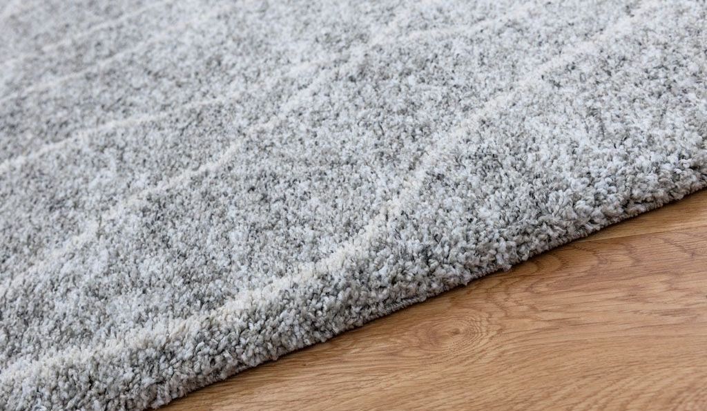 Modern Design Grey Colour Mehari Rug - Rugs Direct