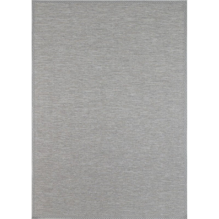 Grey Indoor Outdoor Rug Size: 120 x 170cm - Rugs Direct